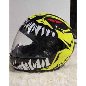 Hjc youth  Helmet Size L  Black And Green